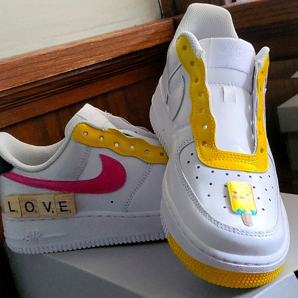 Customized Air Force ones